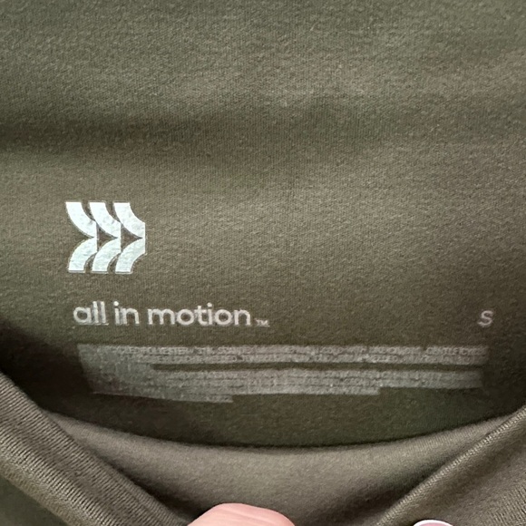 All in Motion Olive Green Activewear - Picture 2 of 5